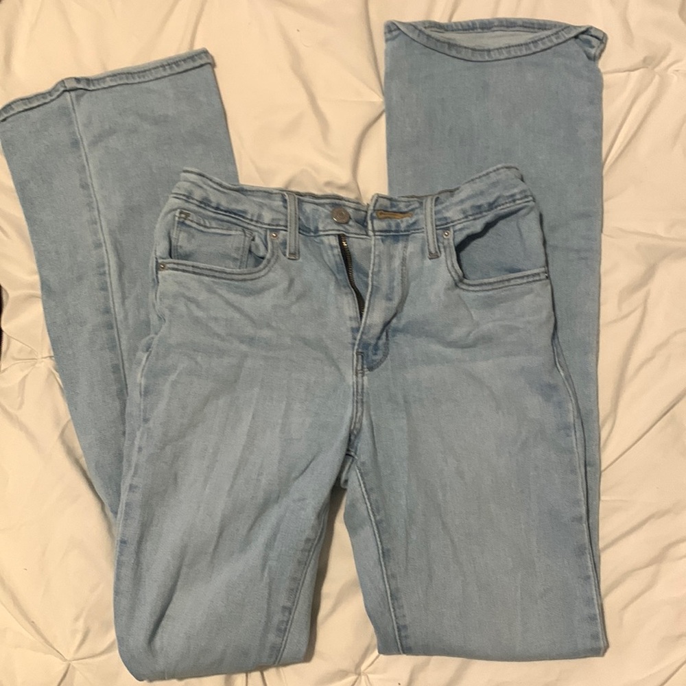 Levi’s high rise boot cut jeans